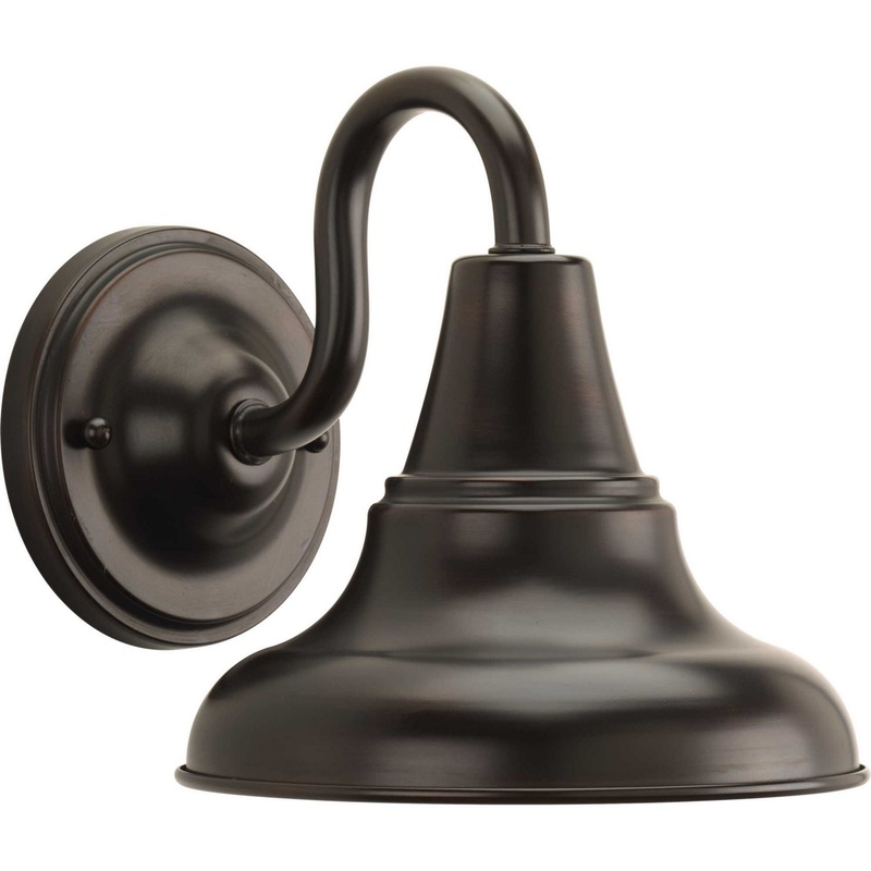 District Led LED Wall Lantern in Antique Bronze