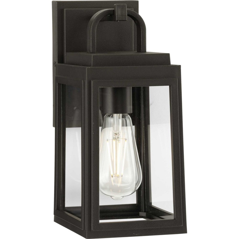 Grandbury One Light Outdoor Wall Lantern in Antique Bronze