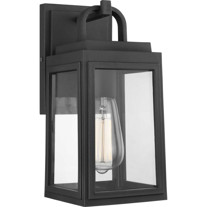 Grandbury One Light Wall Lantern in Black