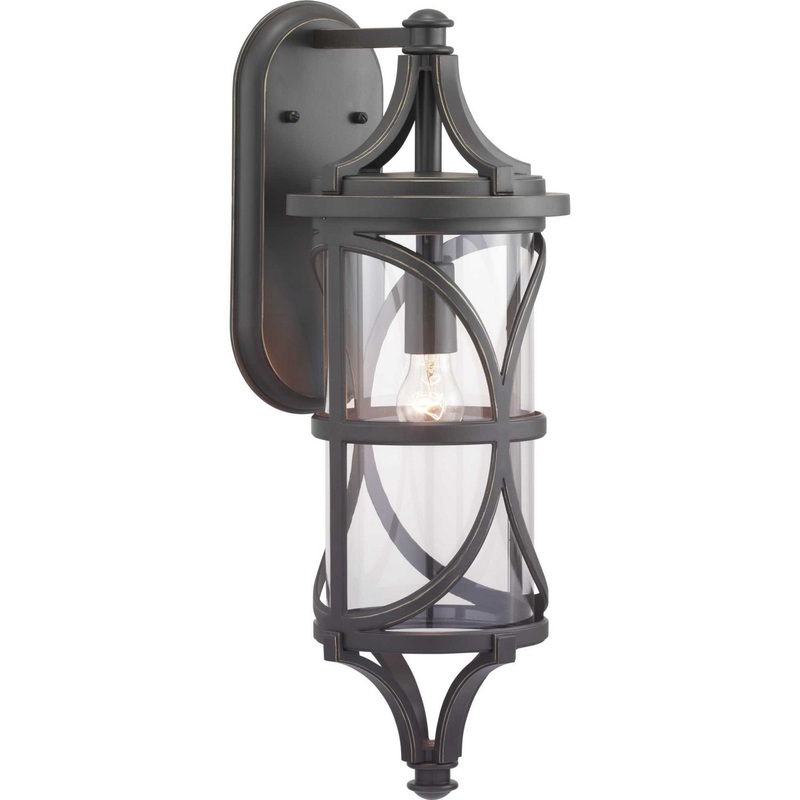 Morrison One Light Wall Lantern in Antique Bronze