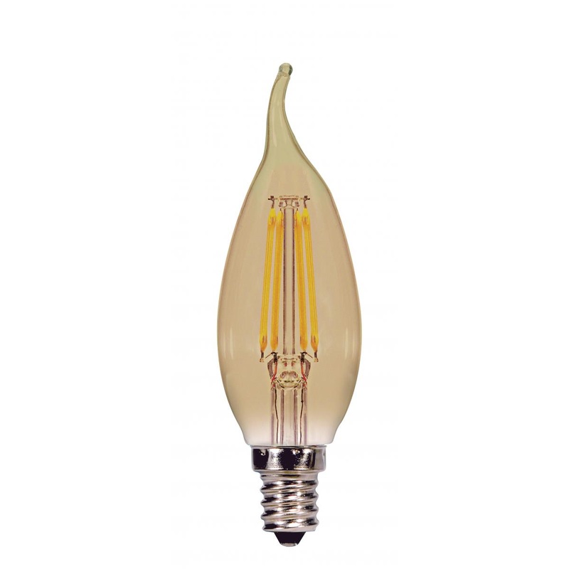 Shape CA11 Watts 3.5WLumens300LColor 2000KBase Candelabra