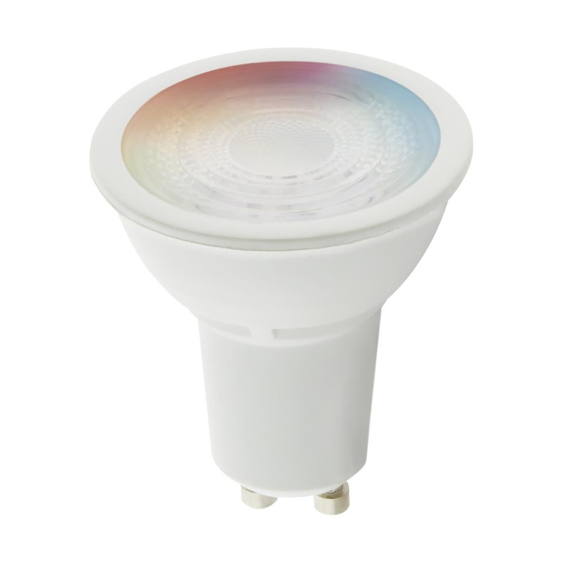 Shape MR16 Watts 5.5WLumens400LColor     2700K-5000KBase      Bi Pin GU10