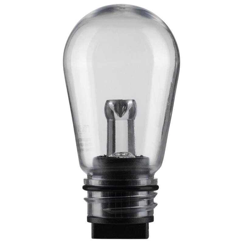 Shape        S14 Watts 1W Lumens26LColor 2700K/5000KBase 4-Pin