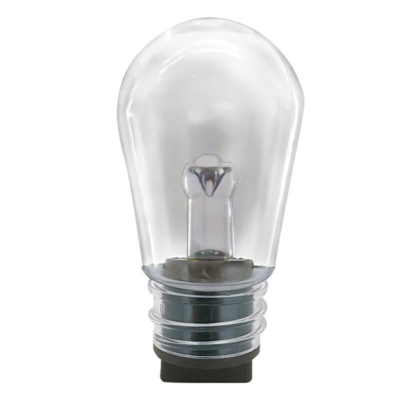 Shape        S14 Watts 1W Lumens26LColor 2700KBase 4-Pin