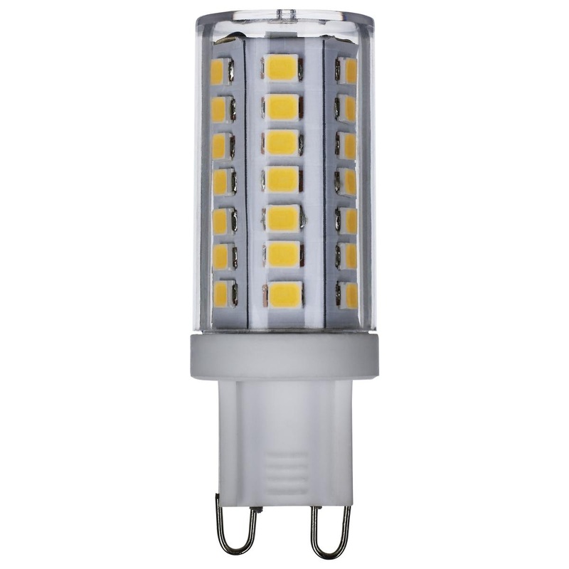 Shape T4 Watts 5WLumens550LColor 4000KBase G9 Double Loop