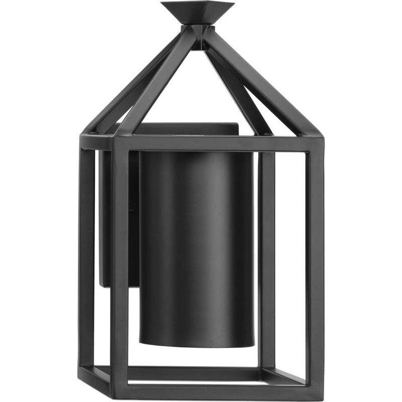 Stallworth One Light Outdoor Wall Lantern in Matte Black
