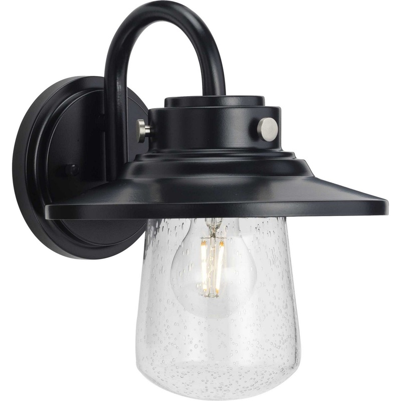 Tremont One Light Wall Lantern in Matte Black