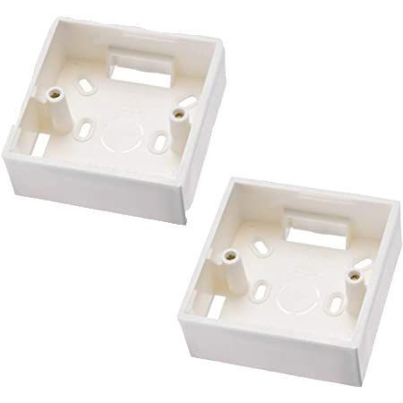 Junction Box For Wall-Mount Controllers in White