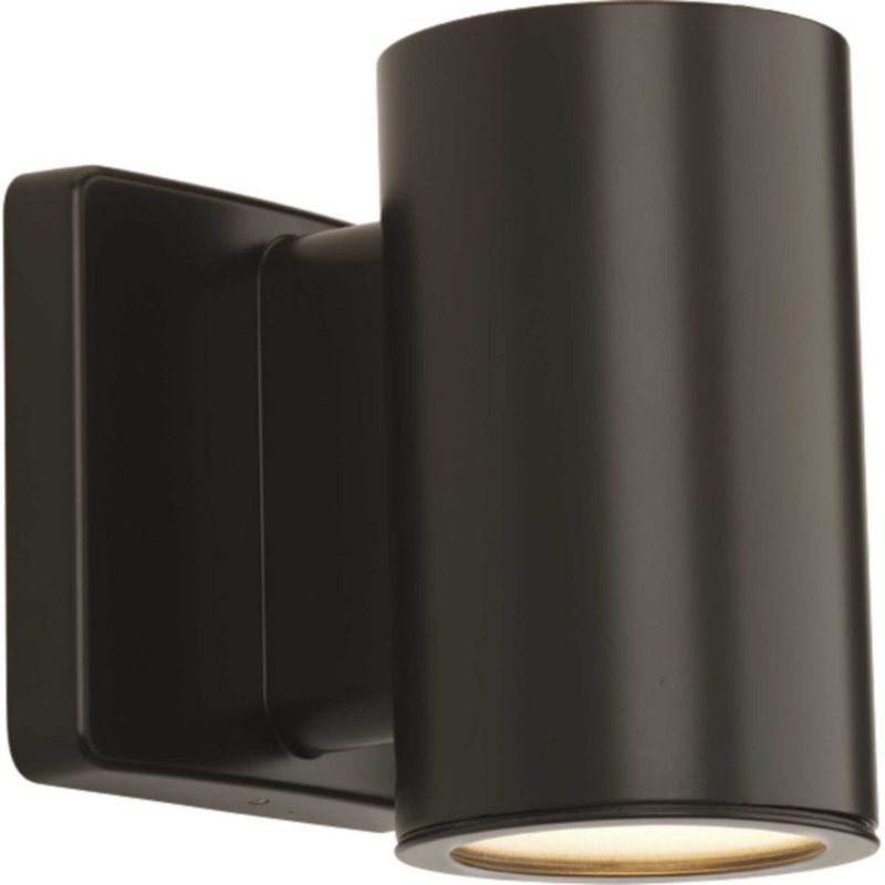 3In Cylinders LED Wall Lantern in Antique Bronze