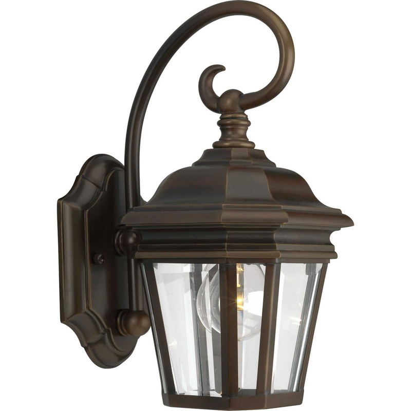 Crawford One Light Wall Lantern in Oil Rubbed Bronze