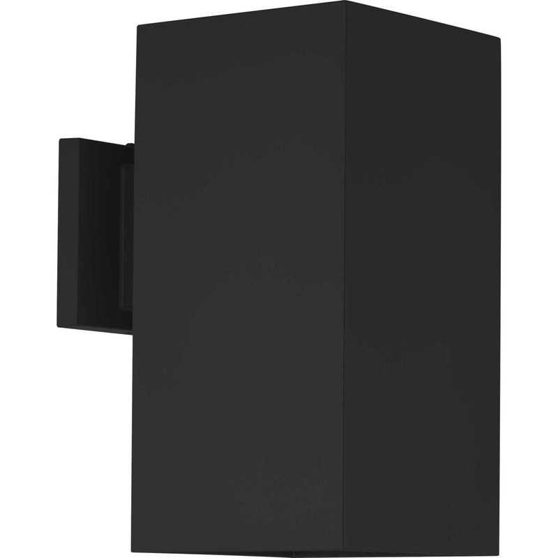 Led Squares LED Wall Lantern in Black
