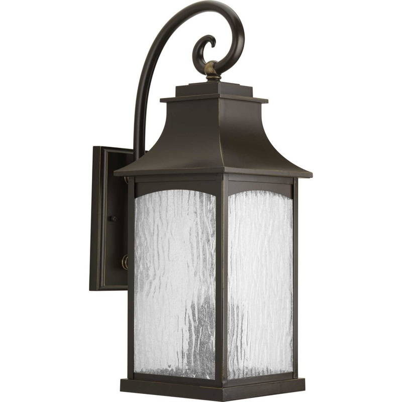 Maison Three Light Large Wall Lantern in Oil Rubbed Bronze