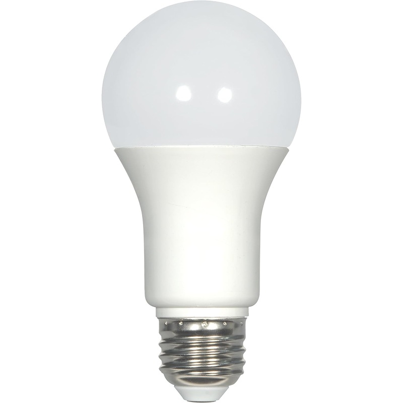 Satco S9811 Series 11.5 watt A19 LED Medium Base 220' Beam Spread 120 Volts, Soft White 3000K