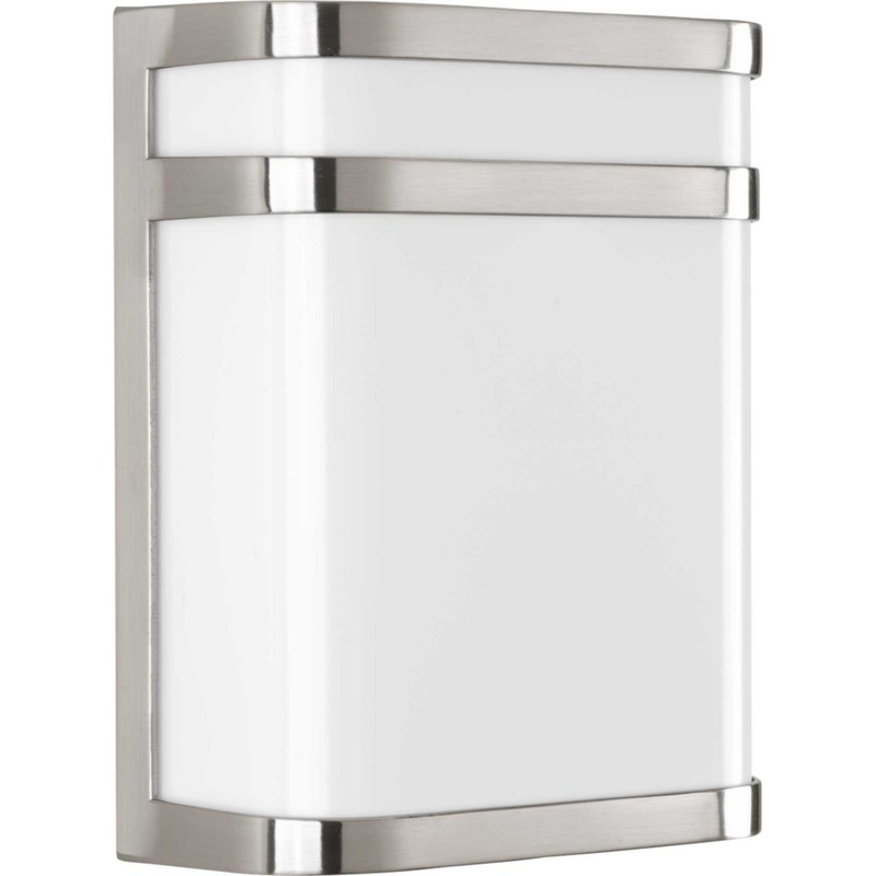 Valera Led LED Wall Lantern in Brushed Nickel
