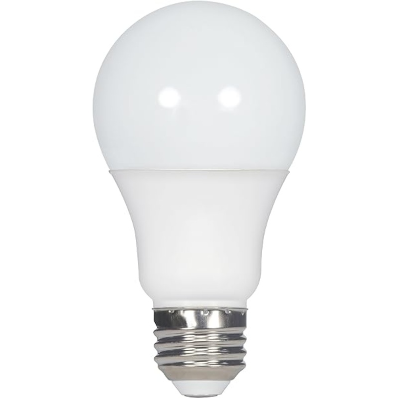 Satco S29811 Medium Light Bulb Finish, 4.38 inches, Frosted White